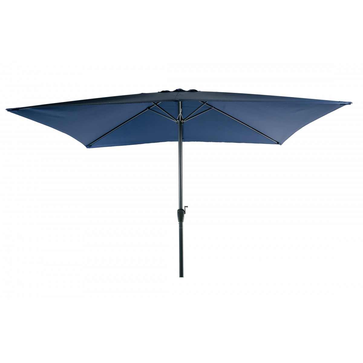 Parasol Rectangulaire Bleu Marine 2x3m 48mm - Aluminium