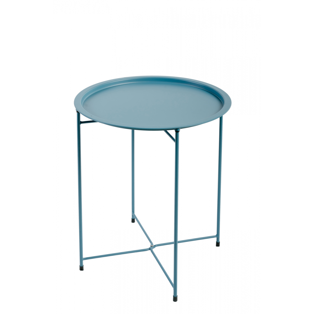 Table D'appoint "Maeva" Bleu Clair - Acier