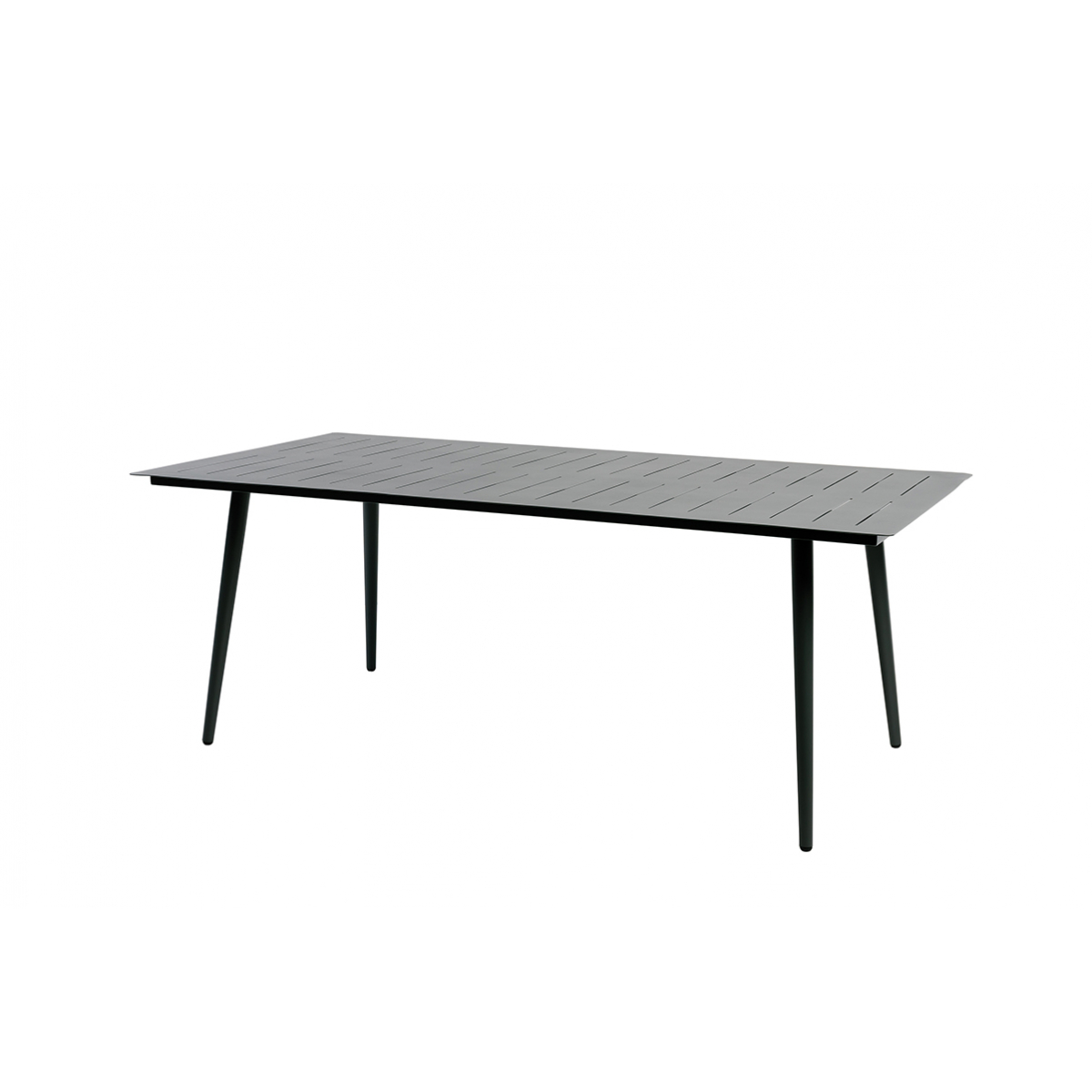 Table Rectangulaire Inari Carbone 8 Personnes - Aluminium