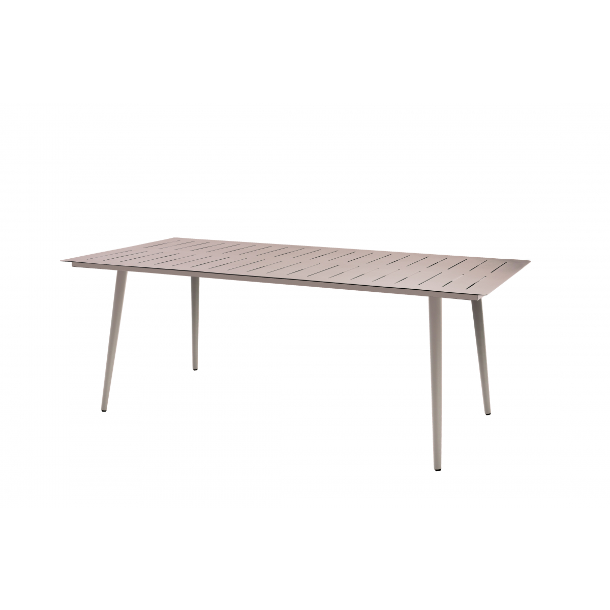 Table Rectangulaire Inari Muscade 8 Personnes - Aluminium