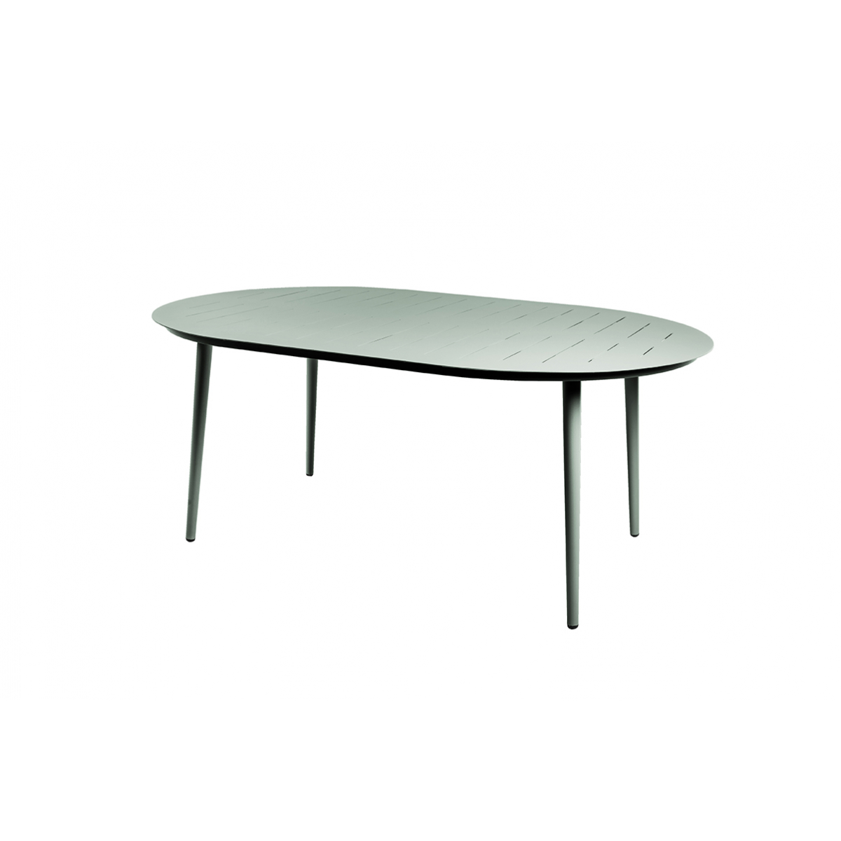 Table ovale Inari Romarin Aluminium - 8 personnes