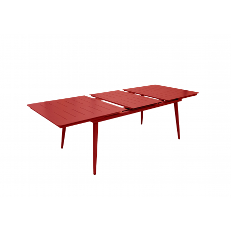 Table Extensible Automatique "Inari" Piment 6 à 10 Personnes - Aluminium