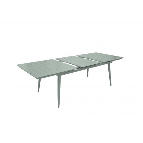 Table Extensible Automatique "Inari" Romarin 6 à 10 Personnes - Aluminium