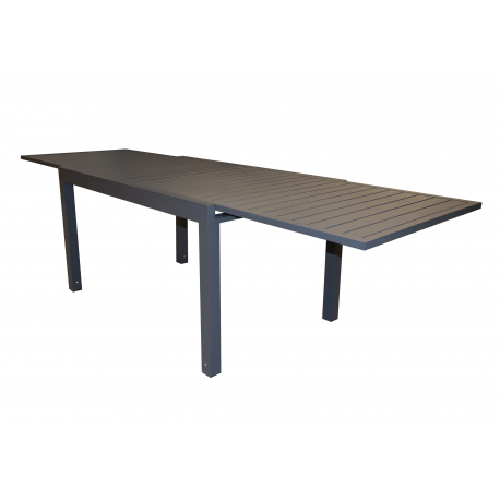 Table Extensible "Hanae" 135/270x90 Aluminium - 6 à 10 Personnes