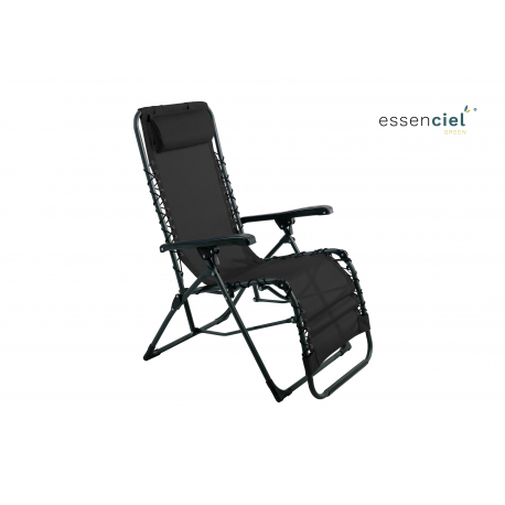 Fauteuil relax Marbella Graphite Acier